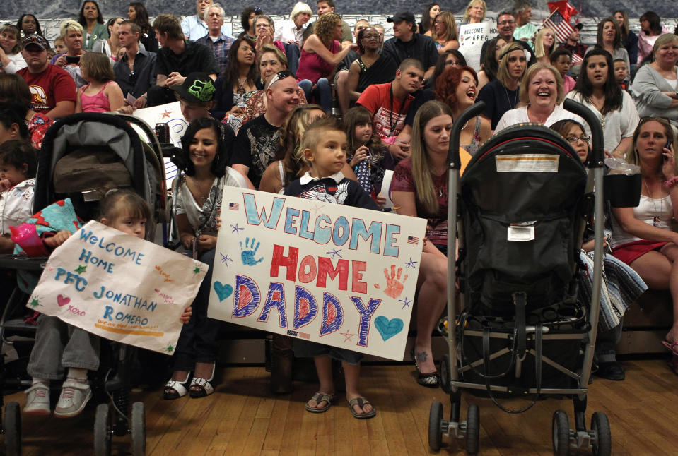 1st Brigade Combat Team Soldiers Return Home After Afghanistan Deployment