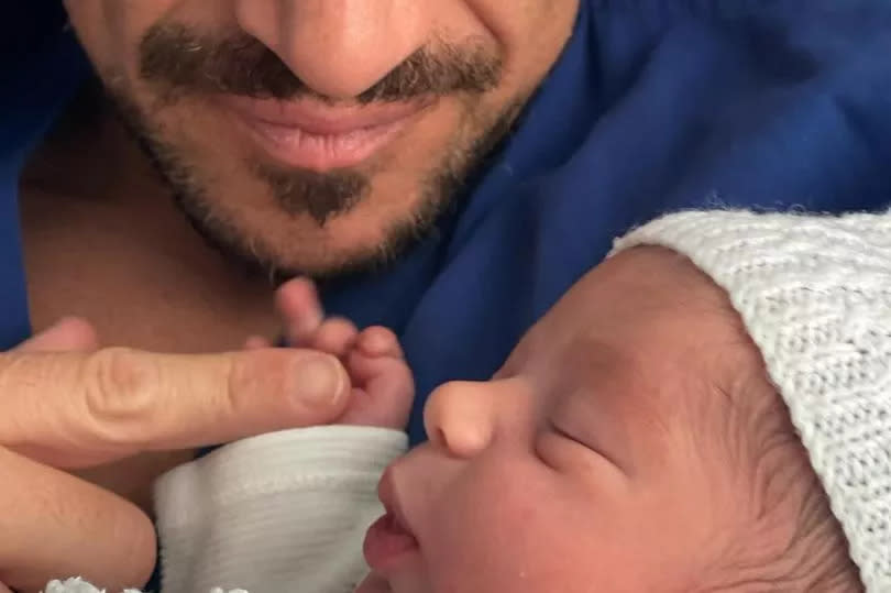 Peter Andre and his wife Emily welcomed their baby girl into the world earlier this month -Credit:@dr_emily_official/Instagram