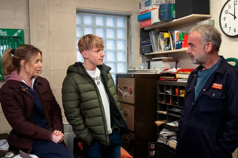 Max agrees to help Kevin - for a price -Credit:ITV