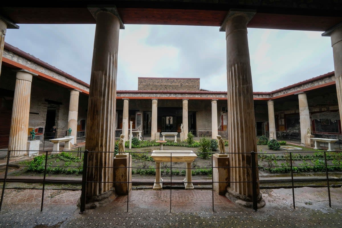 POMPEYA-CASA RESTAURADA (AP)