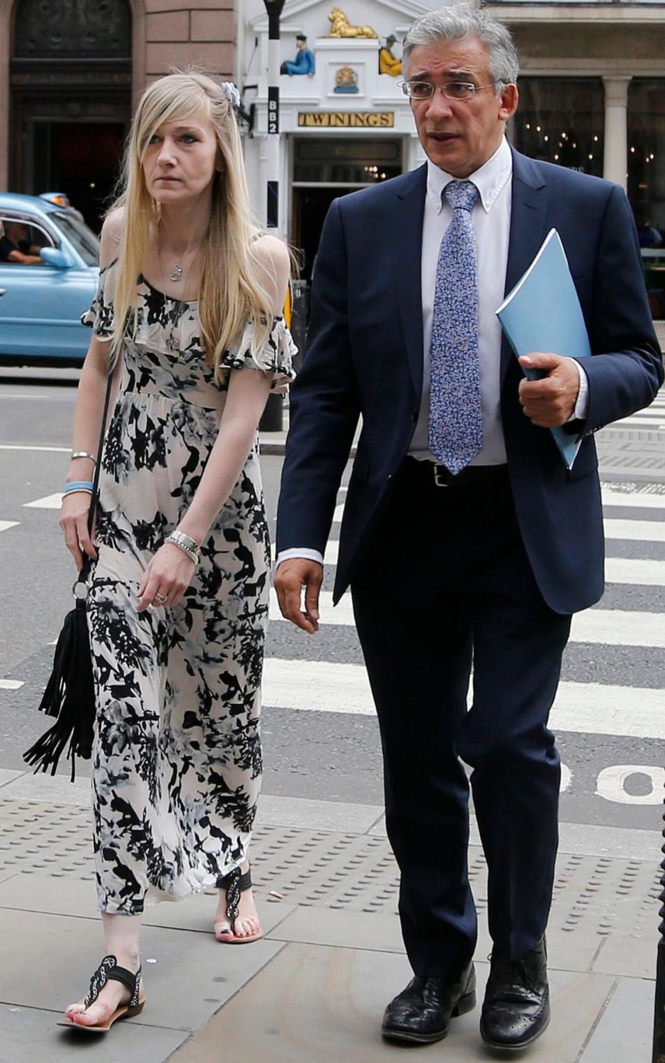 Connie Yates, mother of critically ill baby Charlie Gard - Credit: Frank Augstein/AP