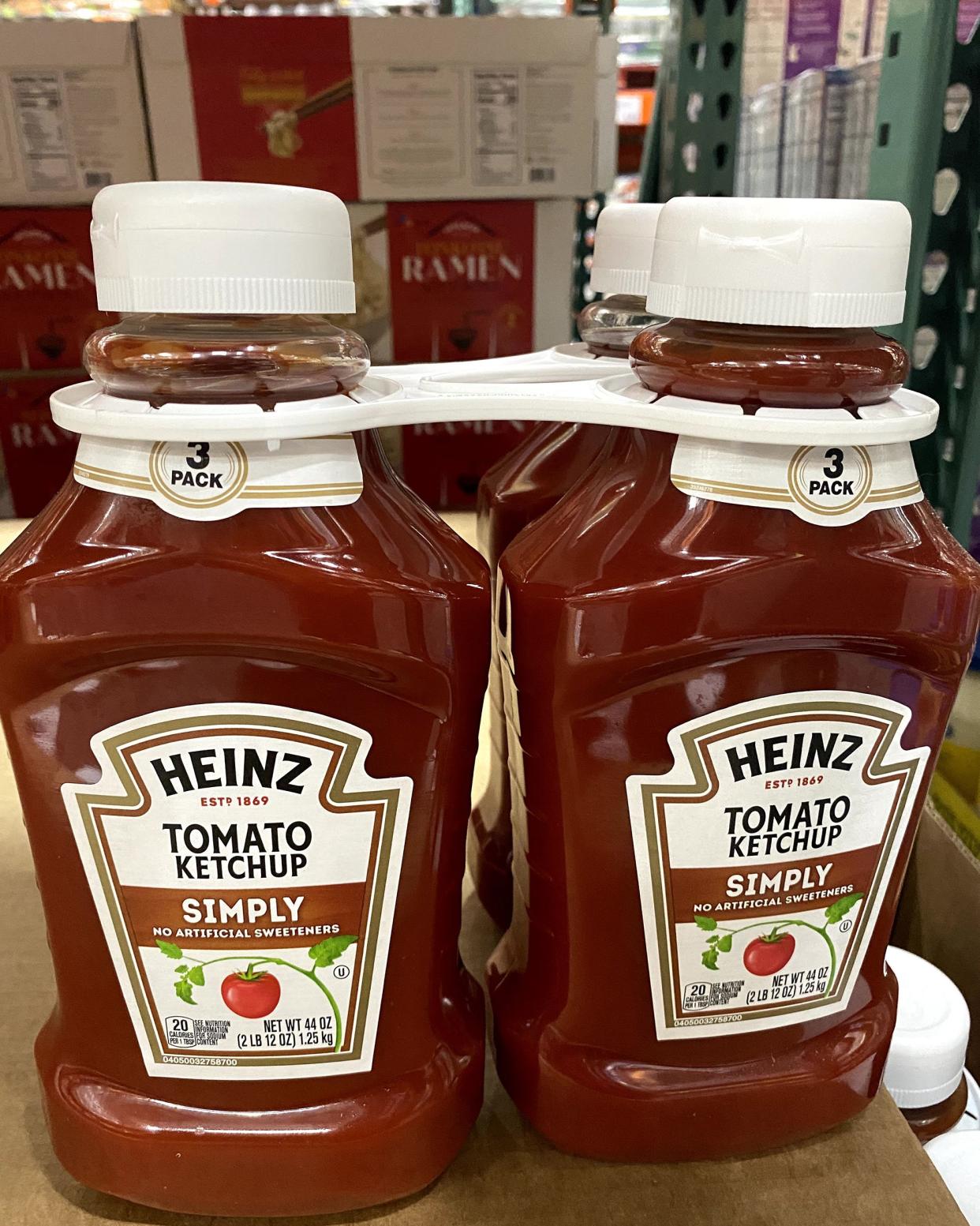 Ketchup from Costco