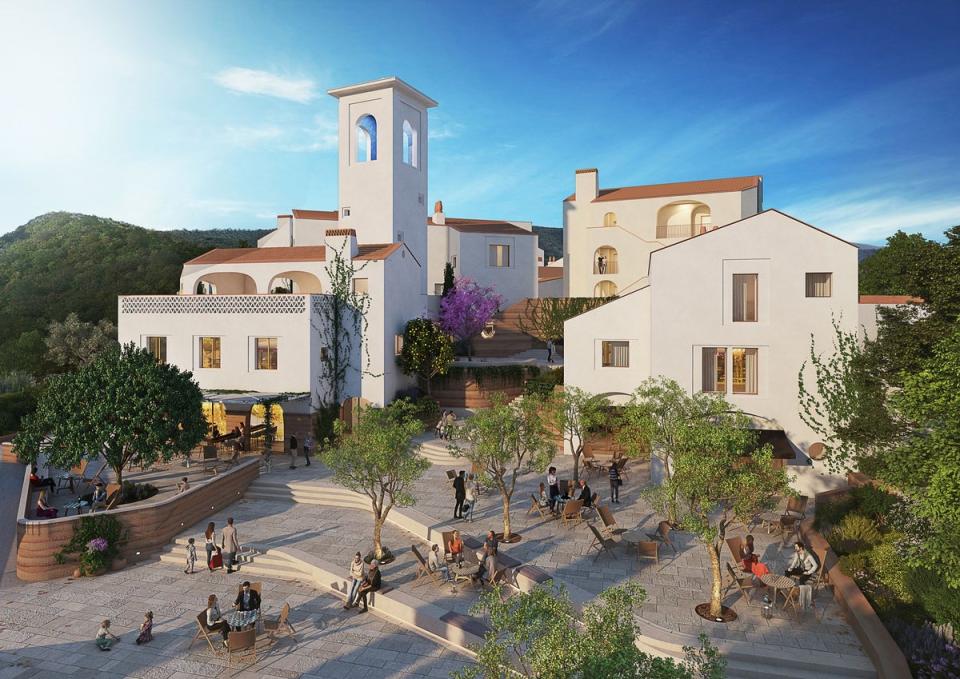 Ombria's Viceroy Residences are intended to mimic a traditional Portuguese village when they are complete (Ombria)