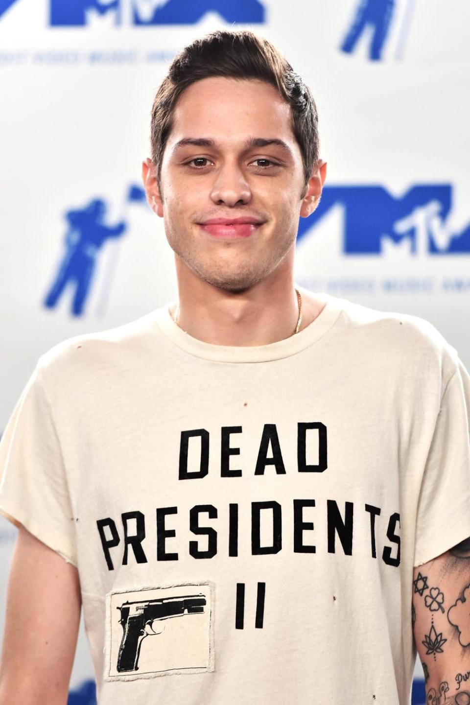 Dating: Ariana Grande is 'seeing' comedian Pete Davidson, according to reports (Alberto E. Rodriguez/Getty Images)