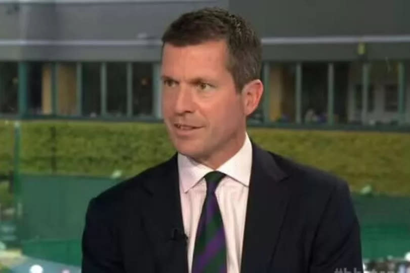 Tim Henman at Wimbledon