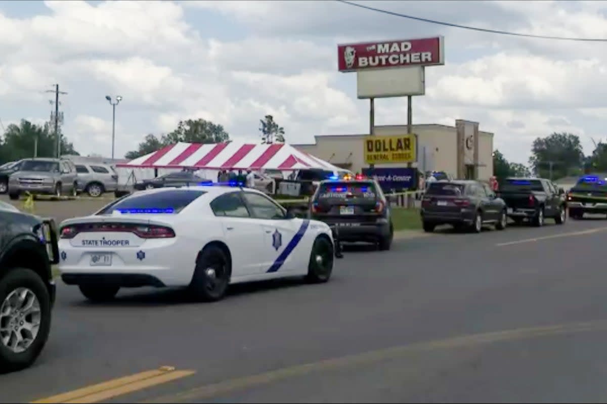 Police have yet to release a motive in the Arkansas grocery store shooting and said the suspect was “critically wounded.” (AP)