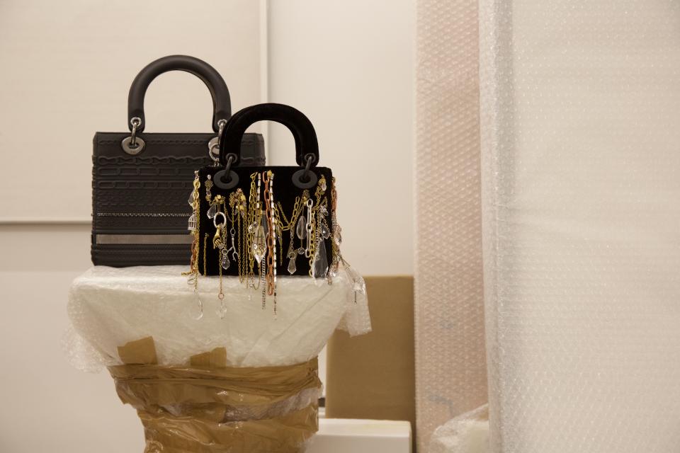 Dior Lady Art bag reimagined by Isabelle Cornaro. (Photo: Dior)