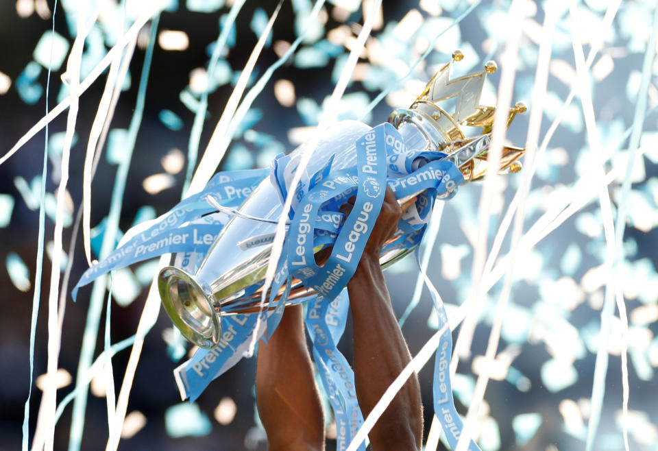 Tons of great players have held up the Premier League trophy since its inception. (Reuters/John Sibley)