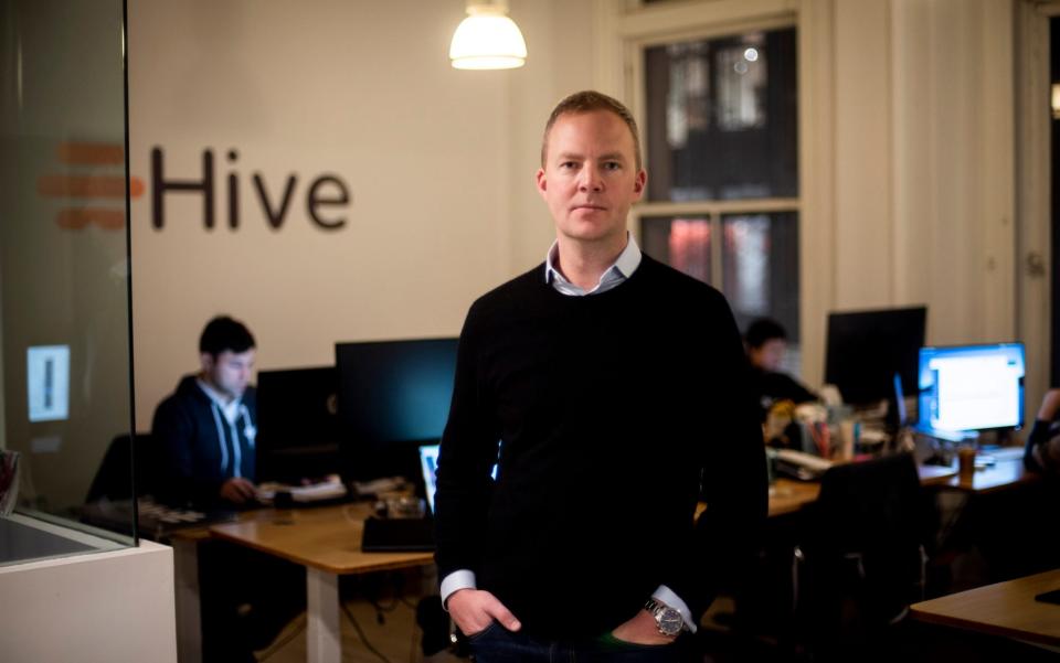 Hive founder John Furneaux wants to open a London office, but is waiting for Brexit to be resolved - © Neville Elder