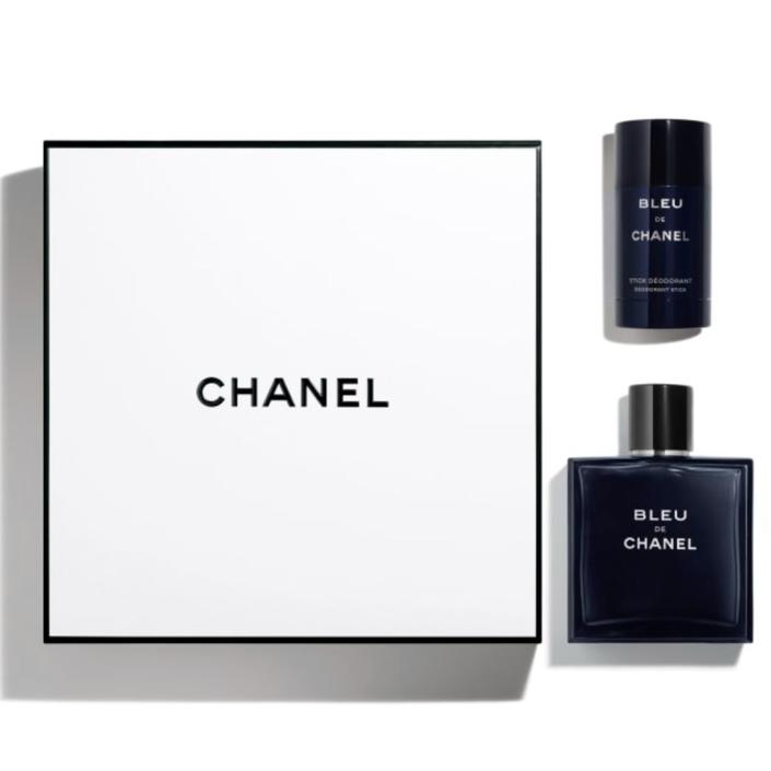 Chanel Bleu de Chanel Eau de Toilette and Deodorant Stick Set