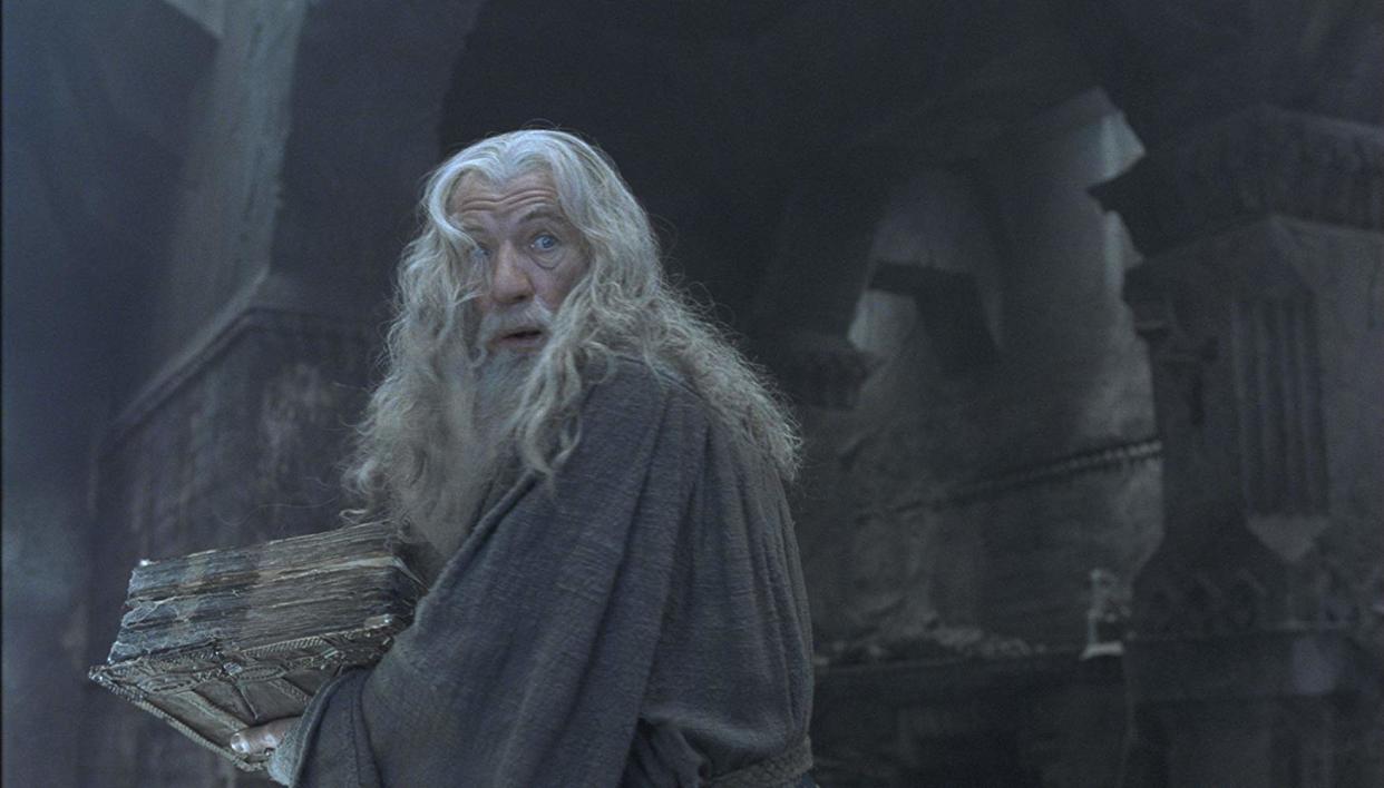 Ian McKellen as Gandalf 