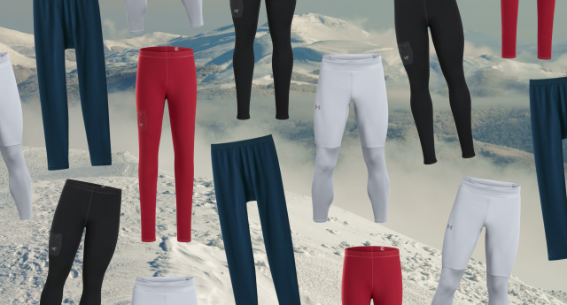 Grey Leggings, Thermal Protection, Winter Sportswear, Thermal Underwear,  Leggings With Fleece, Winter Leggings, Winter Underwear 