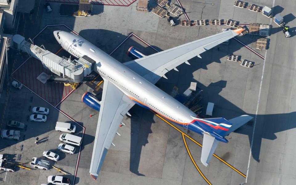 Owners of seized aircraft will claim against their own insurance if claims against airline operators such as Aeroflot fail - Trevisan Aviation Images / Alamy Stock Photo