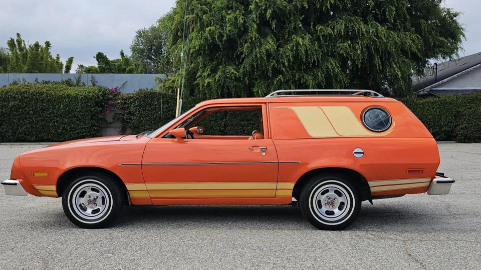 1978 ford pinto cruising wagon 4 speed side profile