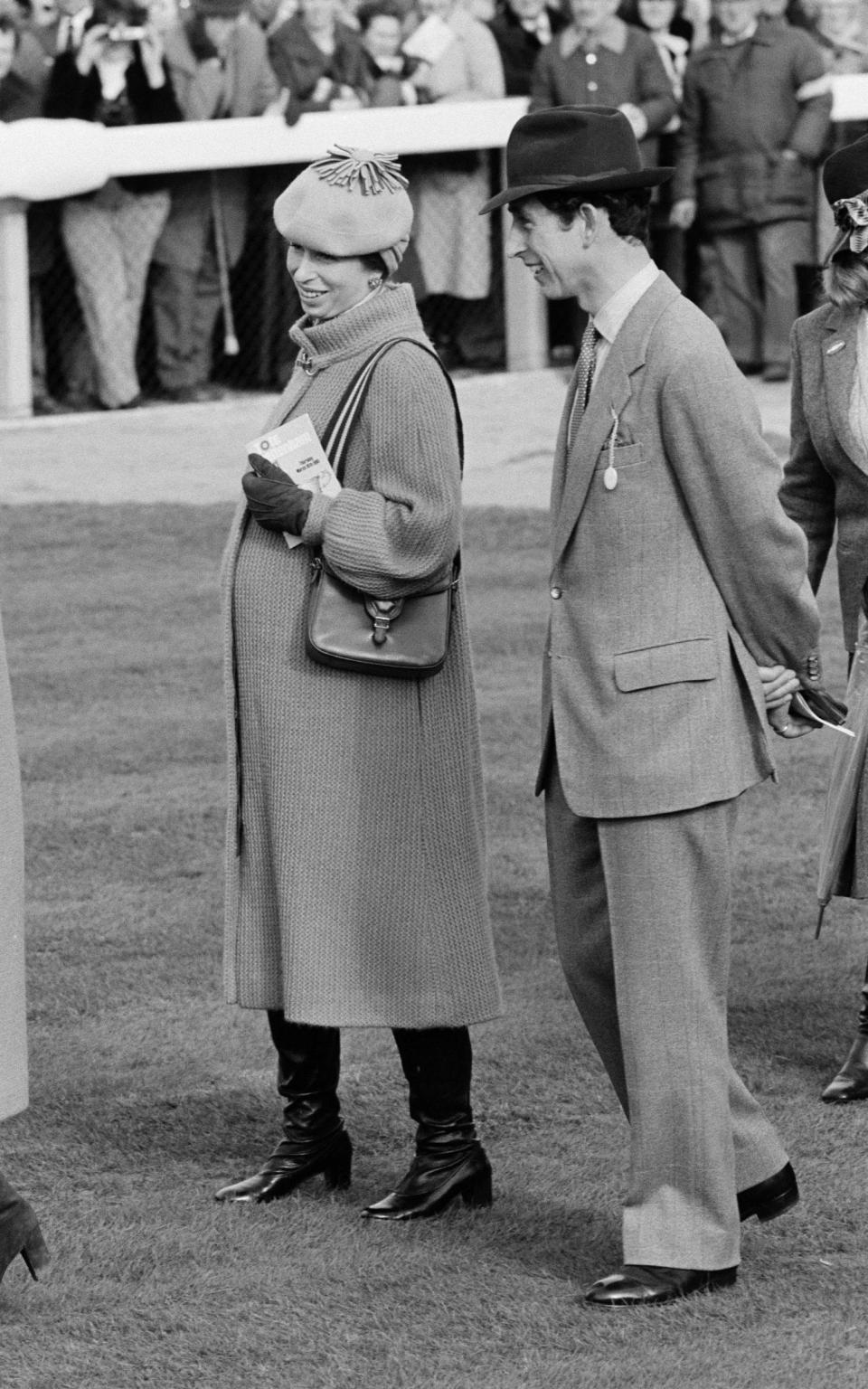 Princess Anne Prince Charles best Royal fashion at Cheltenham Festival horse race over the years pictures photos royal family uk - Getty Images