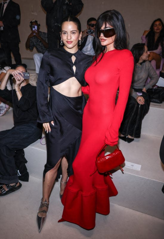 Rosalía y Kylie Jenner