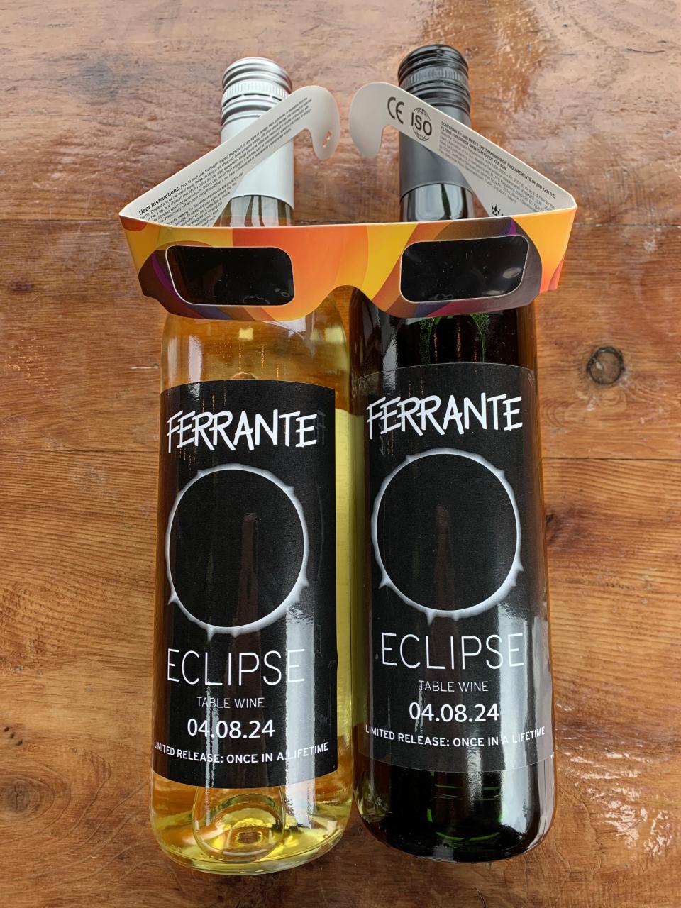 Ferrante Winery in the Grand River Valley in Geneva has released two limited-edition Eclipse wines to sip on while taking in the upcoming total solar eclipse.