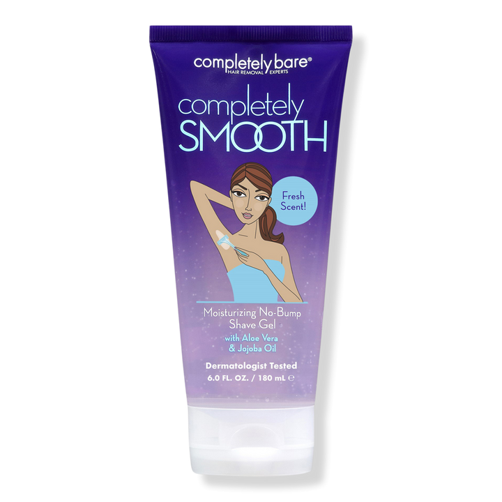 9) Completely Smooth Moisturizing No-Bump Shave Gel