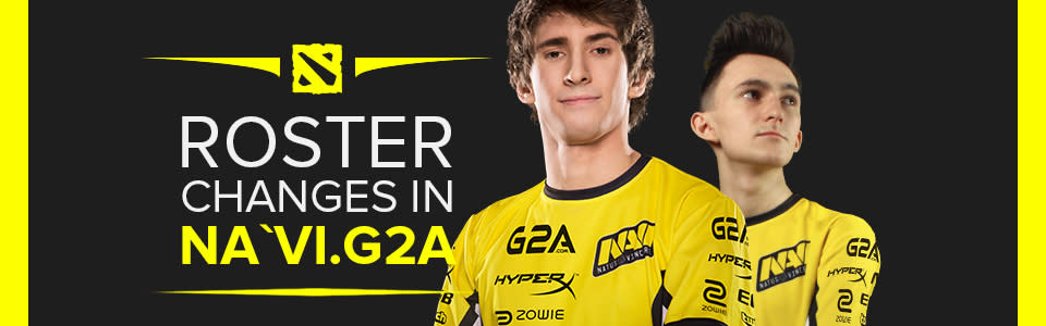 Na'Vi has announced some roster changes.