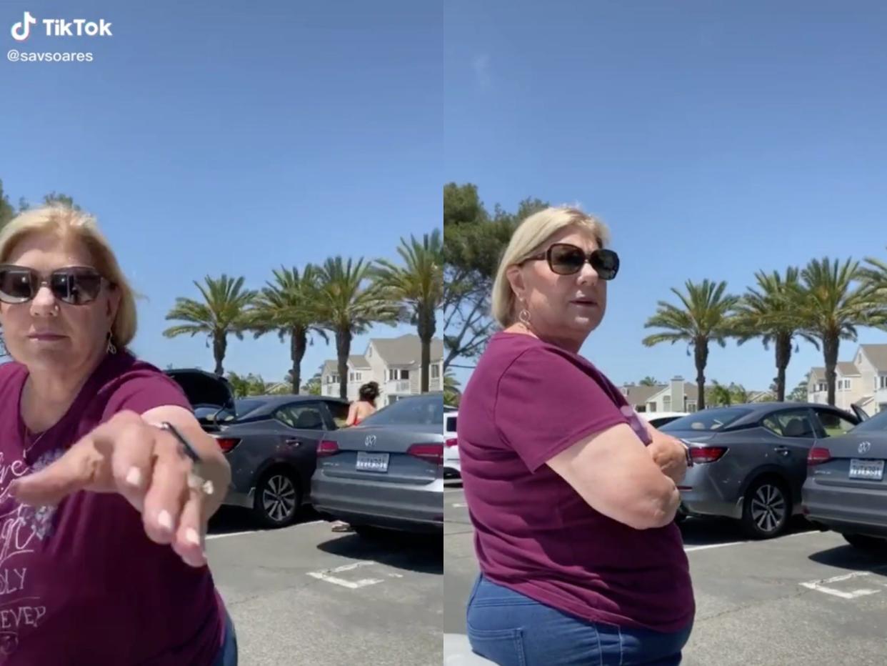 parking lot karen tiktok