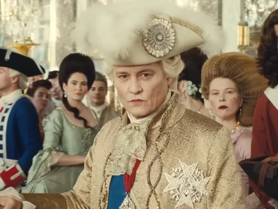 Johnny Depp in ‘Jeanne du Barry’ (Le Pacte)