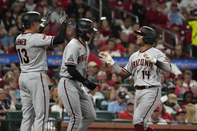 Arizona Diamondbacks' Nick Ahmed during their baseball game