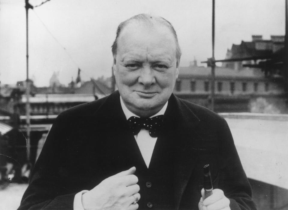 winston churchill, historia