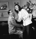 <div class="caption-credit">Photo by: Michael Ochs Archives/Getty Images</div>   <p><b>Frank Loesser's "Baby It's Cold Outside"</b><br> The meaning behind this classic duet (once covered by Rudolf Nureyev and Miss Piggy) has long been debated. The lyrical dialogue has come under scrutiny for this line in particular: "Say...what's in this drink? / I ought to say no, no, no sir." <a href="http://www.washingtoncitypaper.com/blogs/sexist/2009/05/18/top-five-date-rape-anthems/" rel="nofollow noopener" target="_blank" data-ylk="slk:Critics;elm:context_link;itc:0;sec:content-canvas" class="link ">Critics</a> call it a prelude to a sex crime, while defenders say that's just flirtation, silly. </p>