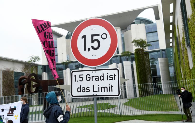 Fridays for Future protest against climate protection act in Berlin