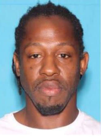 Markeith Loyd, wanted in connection with the shooting death of an Orlando police officer, is shown in this undated booking photo in Orlando, Florida released January 9, 2017. Courtesy Orlando Police Department/Handout via REUTERS