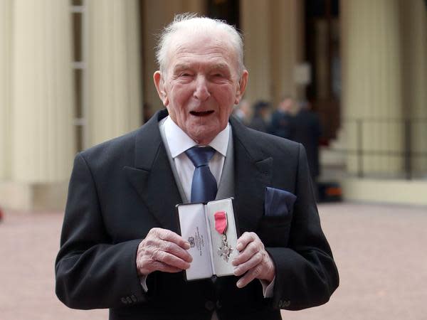 Johnny Johnson was part of the group that immobilised Hitler’s industrial heartland (Picture: PA)