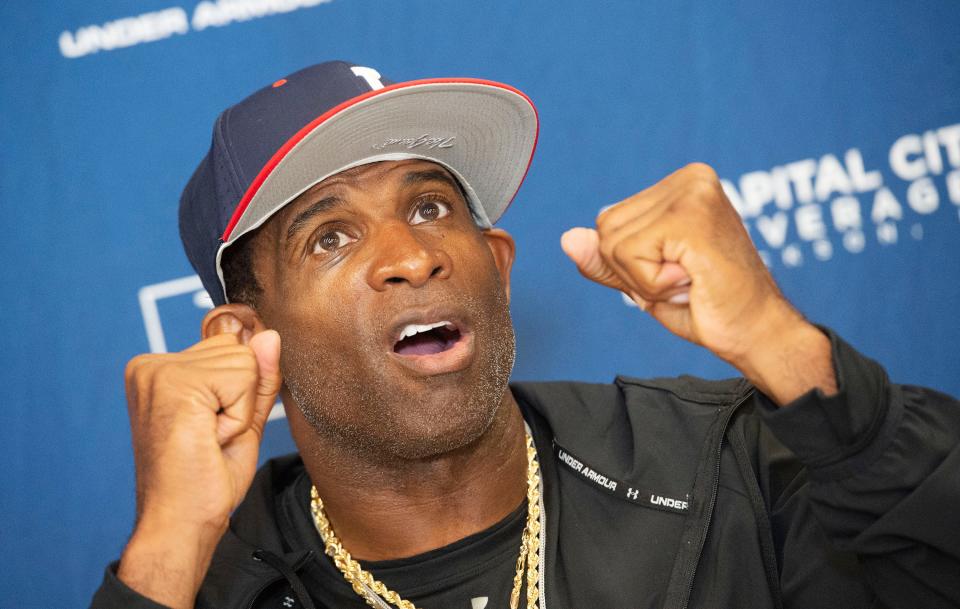 Head coach Deion Sanders