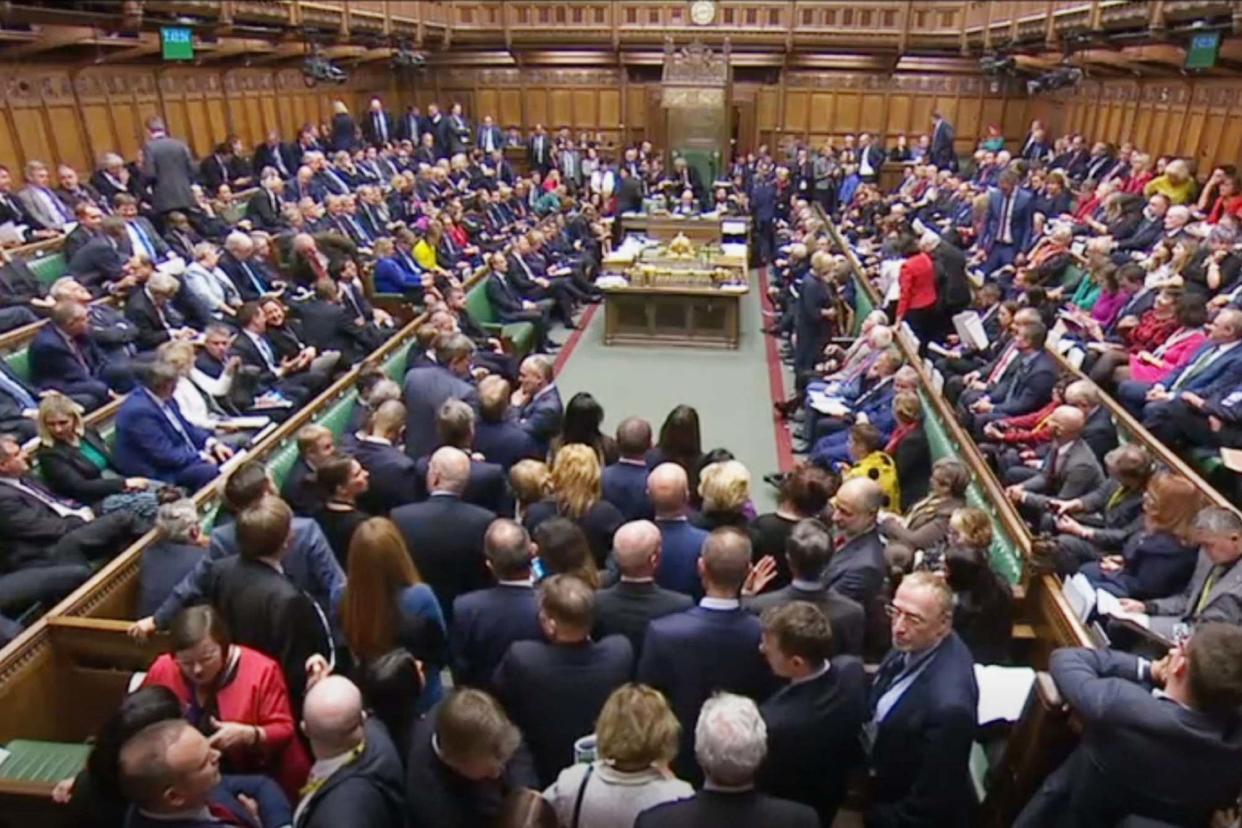 MPs have accepted the Letwin amendment, which seeks to avoid a no-deal Brexit on October 31: PA