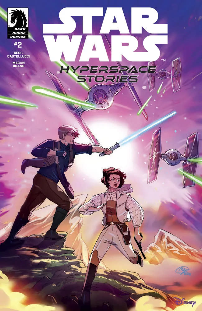 Capa de Star Wars: Hyperspace Stories nº 2 (Imagem: Divulgação/Dark Horse)