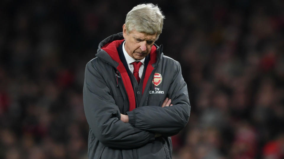 Arsenal’s defeat to Brighton leaves them on course to end the season with just 59 points.