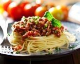 Have a dinner with the roommates with this easy and cheap Spaghetti Bolognaise.