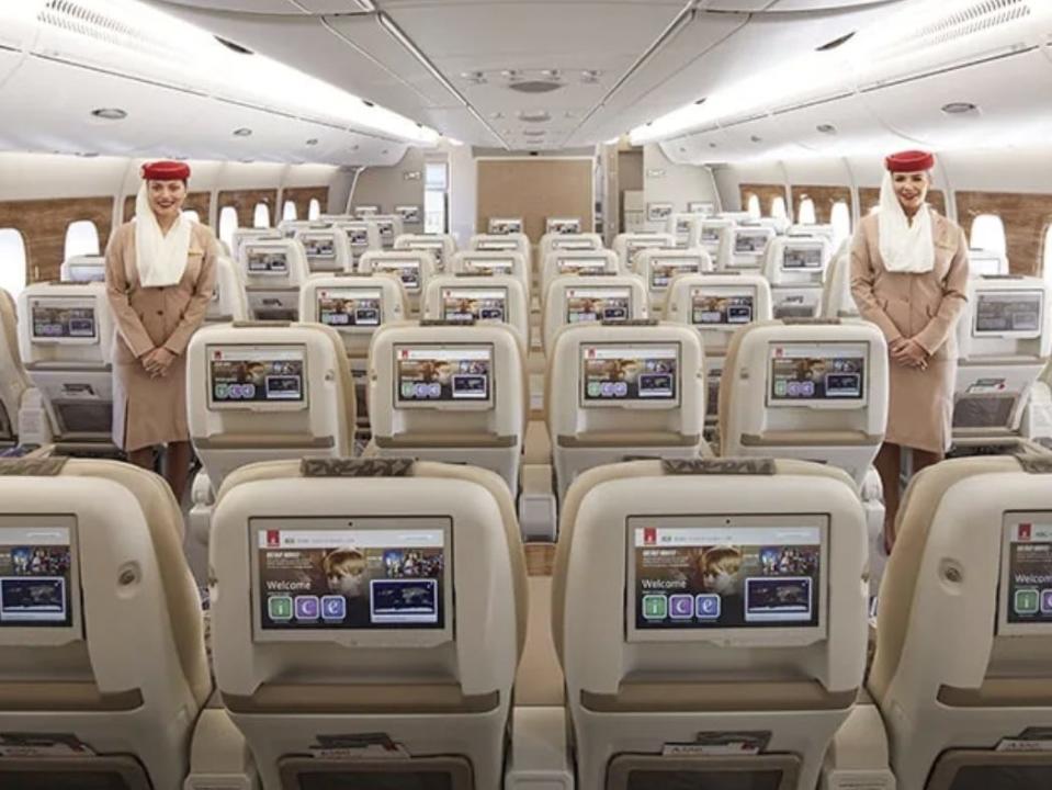 Emirates premium economy.