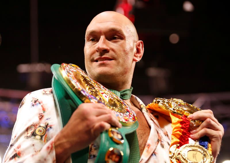 FILE PHOTO: Deontay Wilder v Tyson Fury - WBC Heavyweight Title