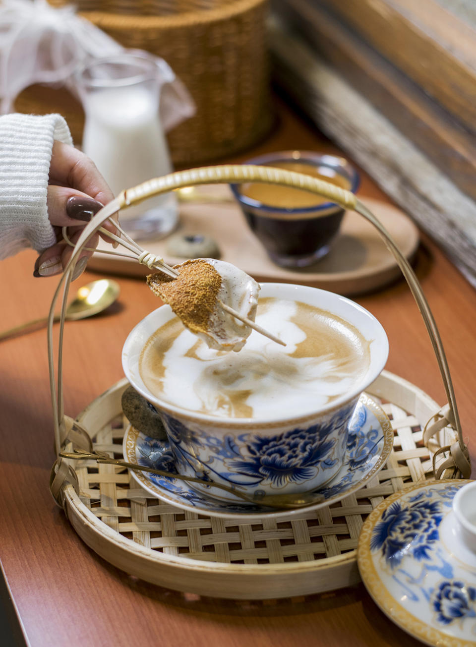 大角咀美食︱草本咖啡café自製陳皮醬latte+桂花latte 另有牛油果漢堡