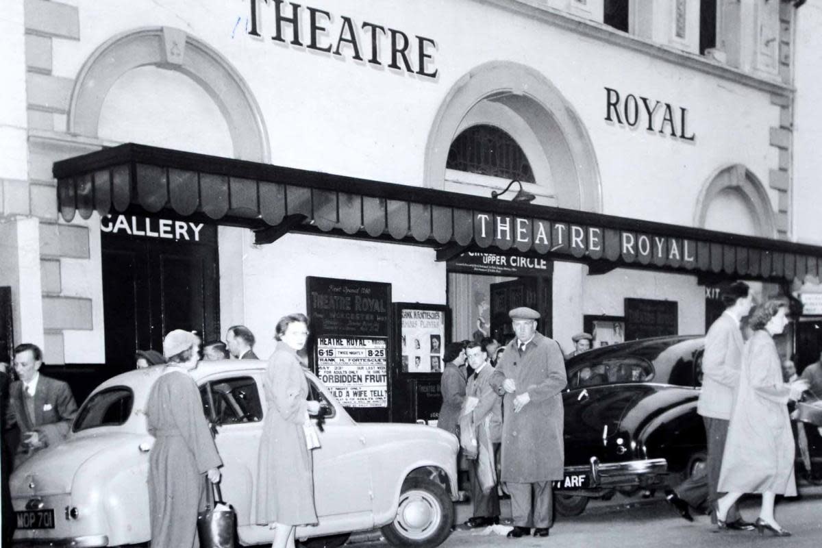Worcester’s Theatre Royal in its dying days when 'forbidden fruit' was on the menu <i>(Image: Newsquest)</i>