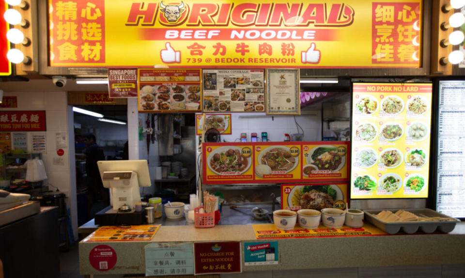 Horiginal Beef Noodle - stall