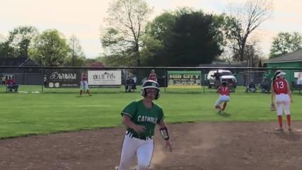 VIDEO: 9-run tidal wave by NC softball washes over Heath