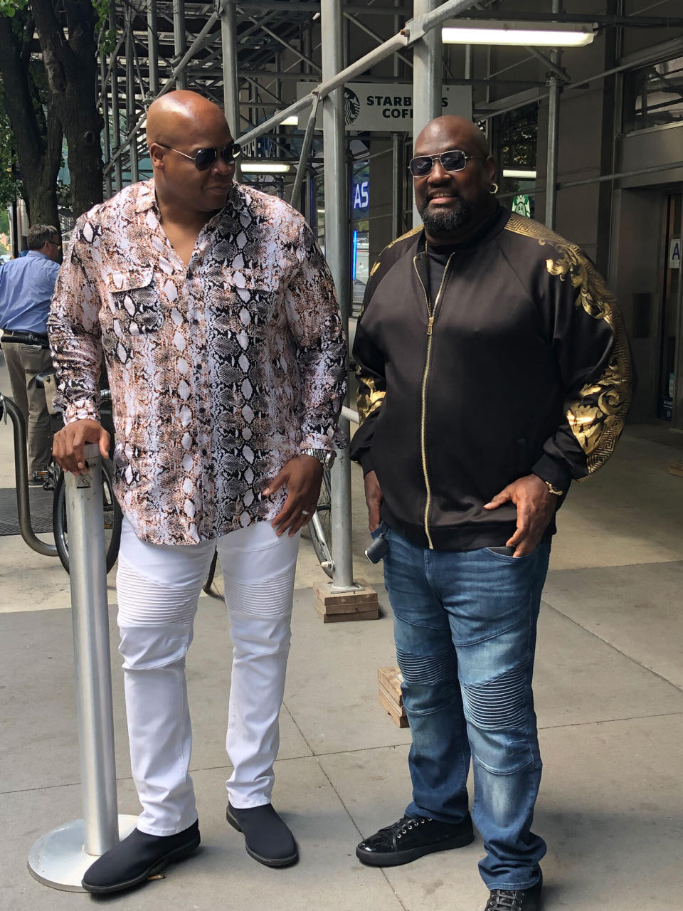 Two old-school baseball players &mdash; Frank Thomas and Mo Vaughn &mdash; created&nbsp;<a href="https://mvpcollections.com" target="_blank" rel="noopener noreferrer">a line of clothes for big and tall people﻿</a>. Perfect for the stylish older guy who just isn't ready to go Tommy Bahama just yet.