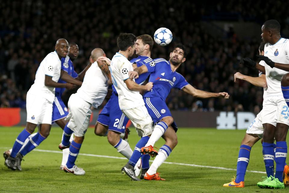 Football Soccer - Chelsea v FC Porto - UEFA Champions League Group Stage - Group G - Stamford Bridge, London, England - 9/12/15 Chelsea's Diego Costa in action Reuters / Eddie Keogh Livepic EDITORIAL USE ONLY.