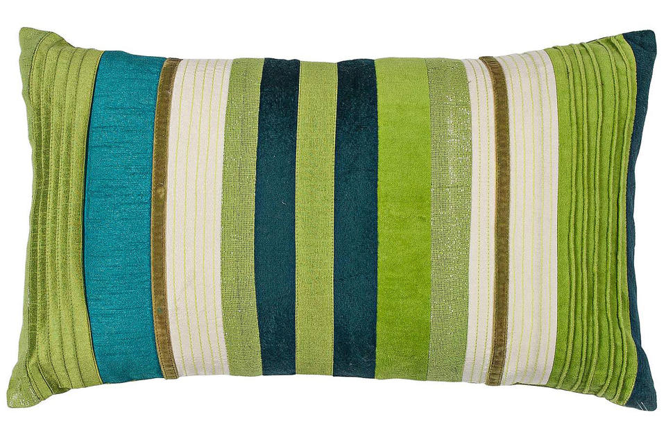 Verdant Teal Green Pillow