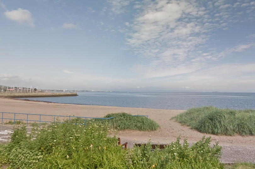 A "high level of bacteria" was found at Fisherrow Sands