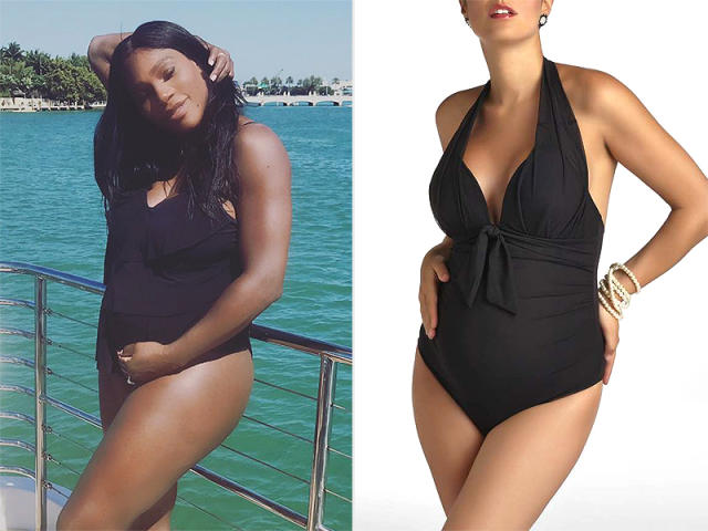 Sun's Out, Bump's Out! Show Off Your Baby Belly in These 9 Maternity  Swimsuits, Inspired By Celeb Moms-to-Be