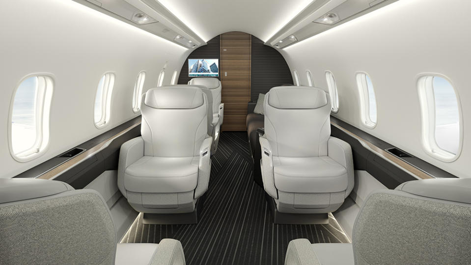 The interior of the Challenger 3500. - Credit: Bombardier