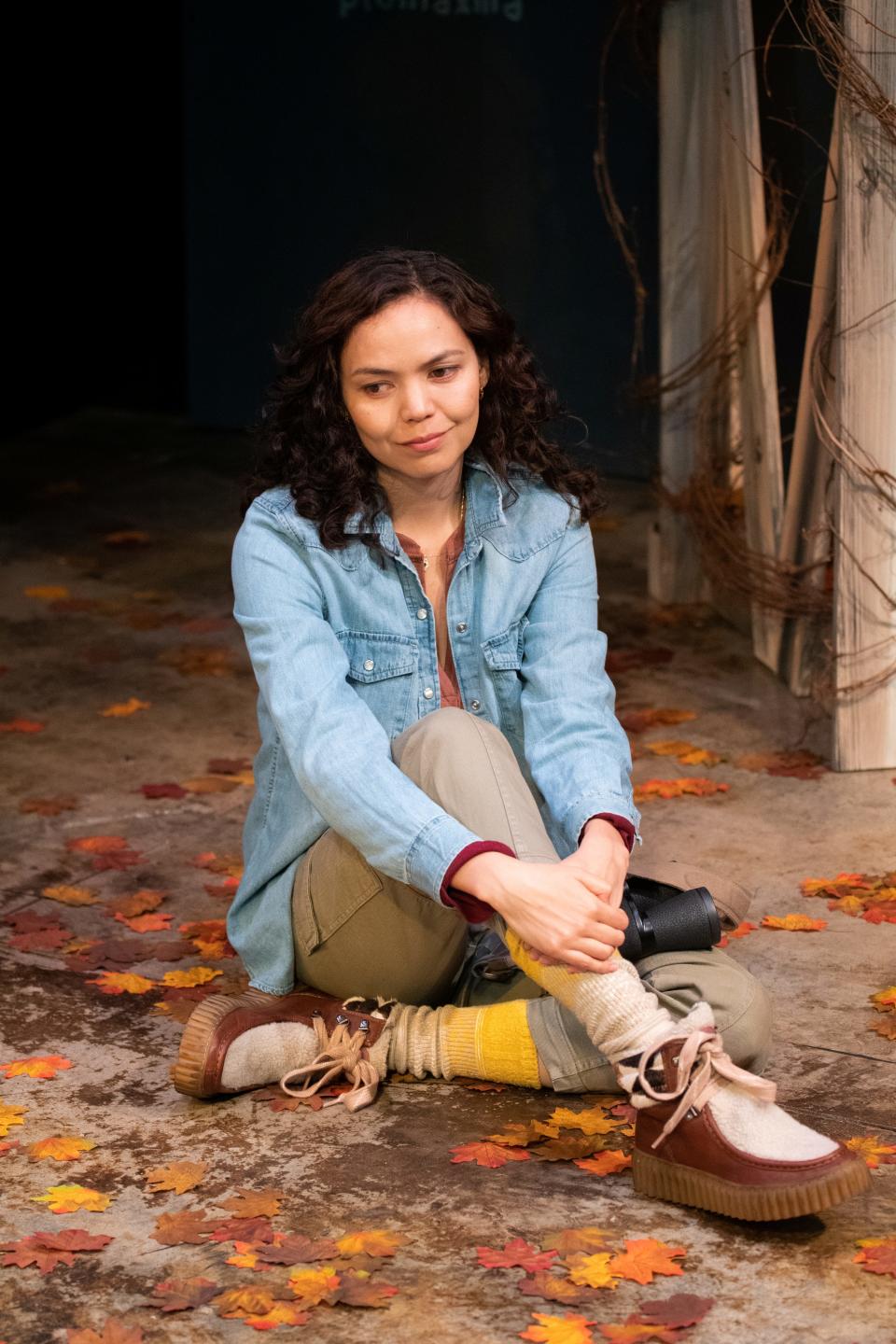 Dekyi Rongé plays a young woman trying to stay connected with her father despite their different points of view in the Urbanite Theatre production of “Birds of North America.”