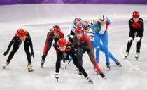 Short Track Speed Skating Events - Pyeongchang 2018 Winter Olympics - Women's 3000 m Final - Gangneung Ice Arena - Gangneung, South Korea - February 20, 2018 - Athletes compete. REUTERS/John Sibley